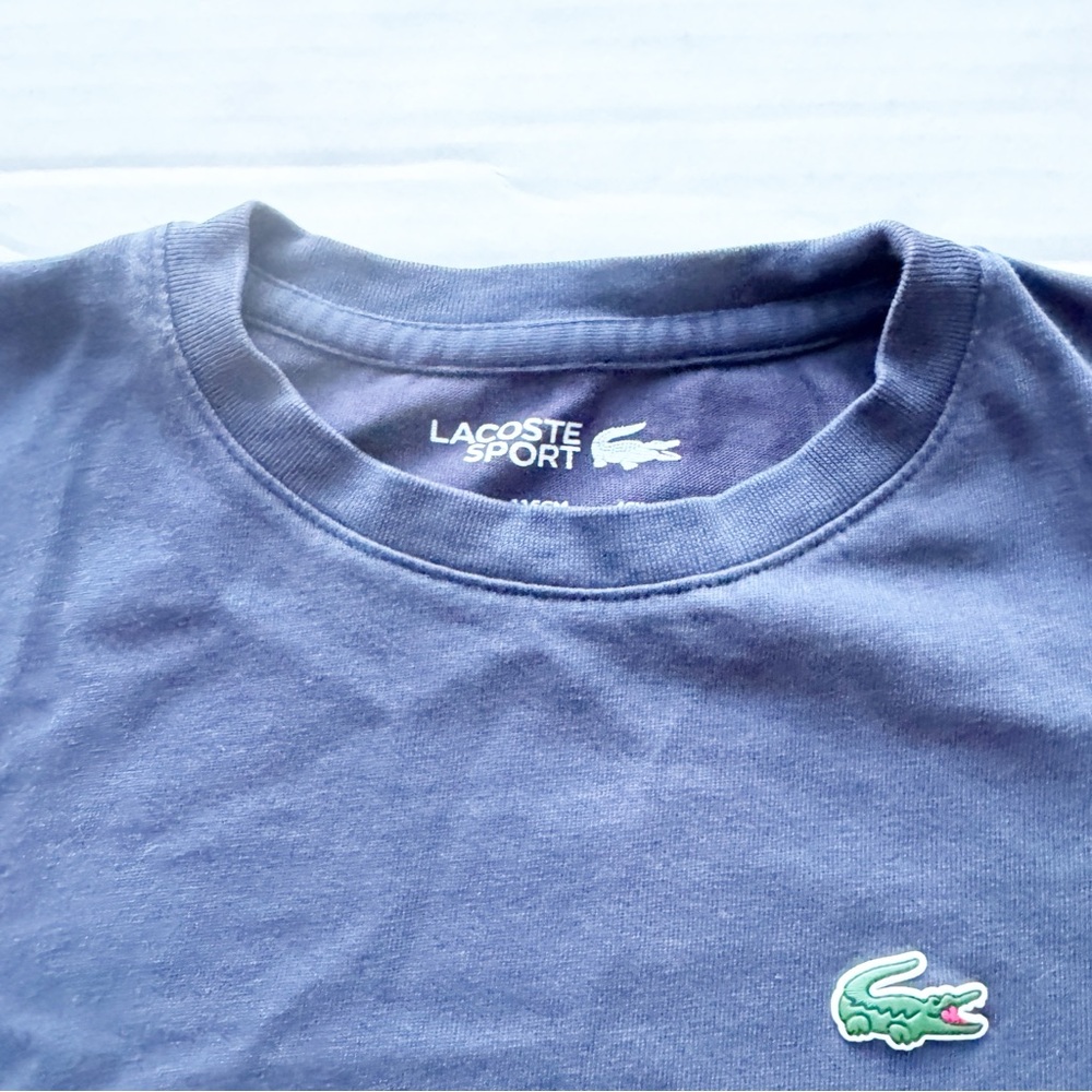 Lacoste Boy’s Ultra Dry Sports T-shirt and
Tommy Hilfiger T-Shirt in Grey - Picture 9 of 16
